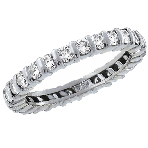 1950s 1.20ct Diamond Eternity Wedding Band