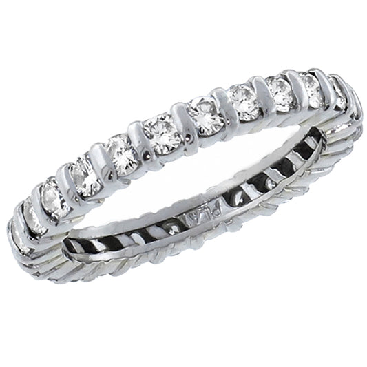 1950s 1.20ct Diamond Eternity Wedding Band