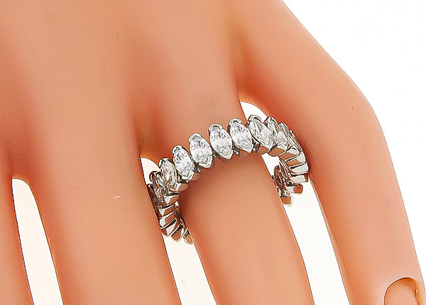 1950s 2.80ct Diamond Eternity Wedding Band