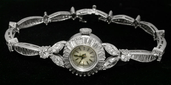 1950s Eterna 3.85ct Diamond  Watch