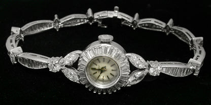 1950s Eterna 3.85ct Diamond  Watch