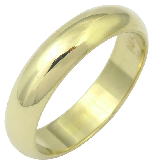 1960s Yellow Gold Wedding Band