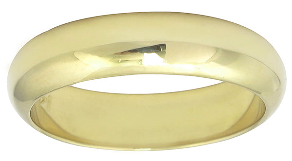 1960s Yellow Gold Wedding Band