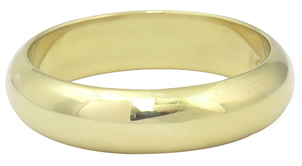 1960s Yellow Gold Wedding Band