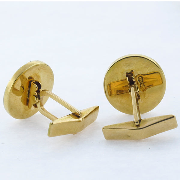 2 Tone Gold Cufflinks