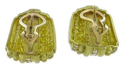 2.00ct Diamond Gold Earrings