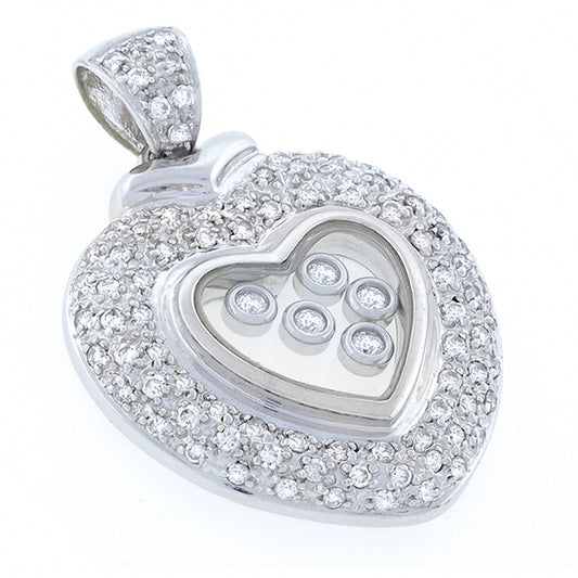 2.00ct Diamond  Heart Pendant
