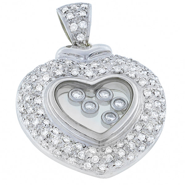 2.00ct Diamond  Heart Pendant