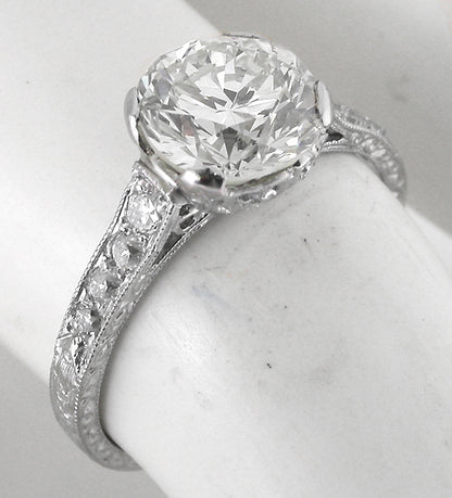 2.00ct Diamond Platinum Engagement Ring