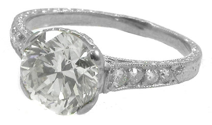 2.00ct Diamond Platinum Engagement Ring