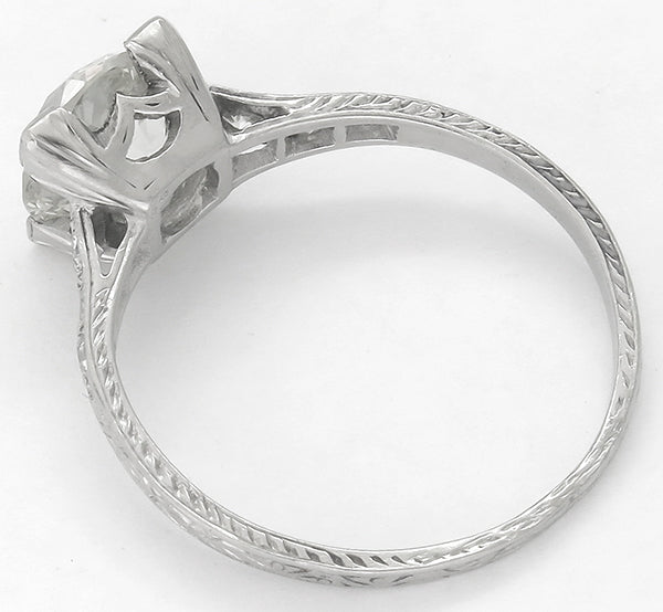 2.01ct Diamond Platinum Engagement Ring