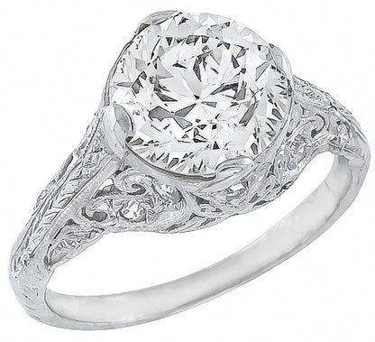 2.06ct Diamond Engagement Ring