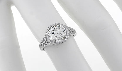 2.07ct Diamond Engagement Ring