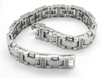 2.10ct Diamond Gold Bracelet
