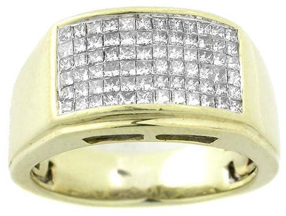2.20ct Princess Cut Diamond 18k Yellow Gold Ring