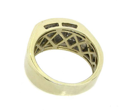 2.20ct Princess Cut Diamond 18k Yellow Gold Ring