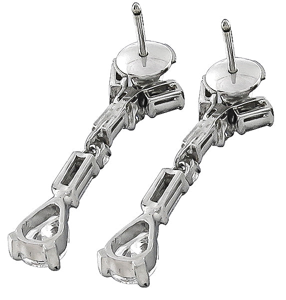 2.25ct Diamond Drop Earrings