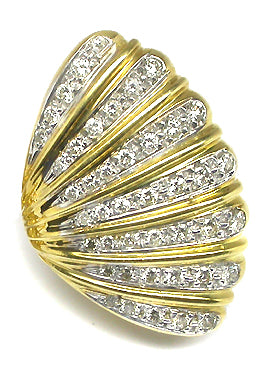 2.25ct Diamond Gold Earrings