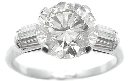 2.25ct EGL Certified H-I SI2 Diamond Engagement Ring