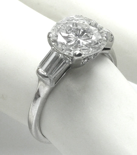 2.25ct EGL Certified H-I SI2 Diamond Engagement Ring