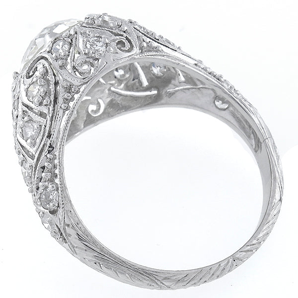 2.26ct Diamond PLatinum Engagement Ring