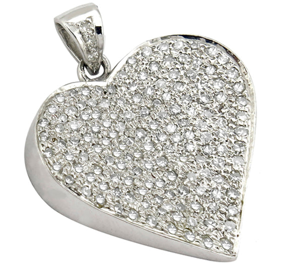 2.30ct Diamond Heart Pendant