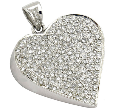 2.30ct Diamond Heart Pendant
