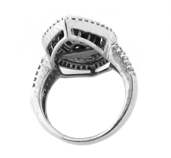 2.42ct Round Diamond Cluster Ring