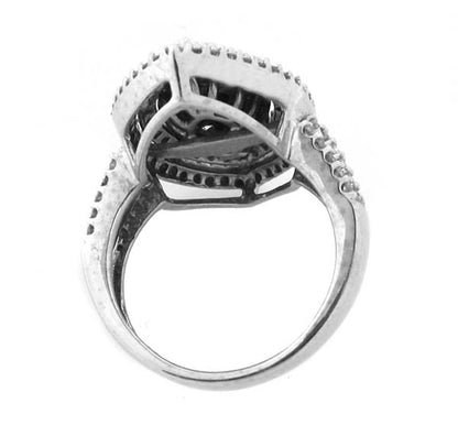 2.42ct Round Diamond Cluster Ring