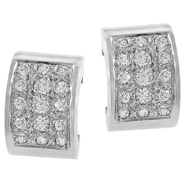 2.50ct Diamond Gold Earrings