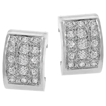 2.50ct Diamond Gold Earrings