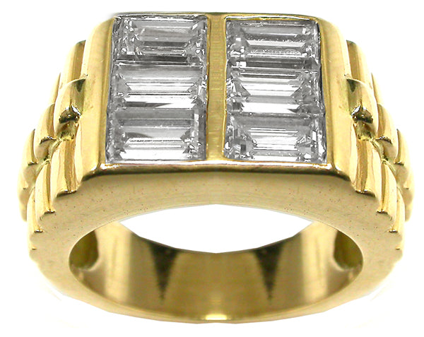 2ct Diamond 18k Yellow Gold Ring
