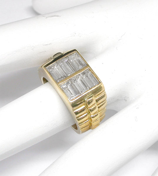 2ct Diamond 18k Yellow Gold Ring