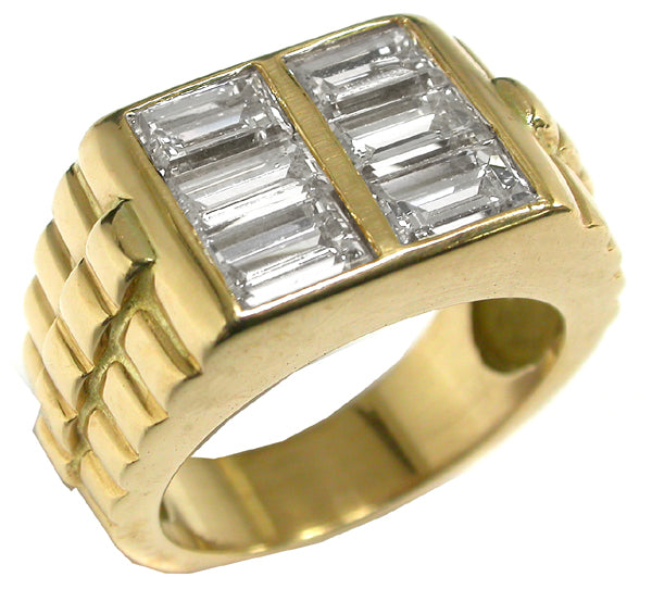 2ct Diamond 18k Yellow Gold Ring