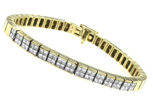 3.00ct Diamond Gold Bracelet