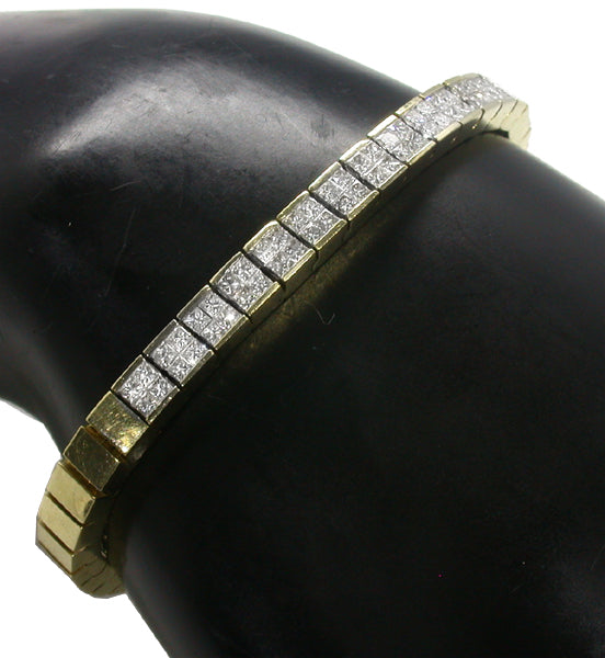3.00ct Diamond Gold Bracelet