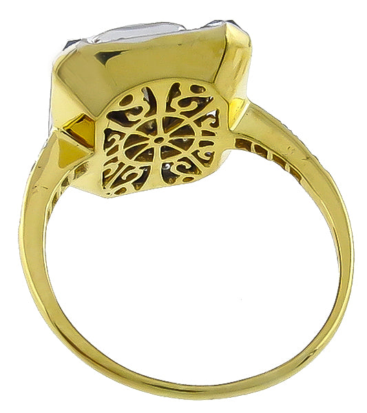 3.00ct Sapphire 0.30ct Diamond Ring