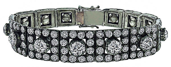 31.00ct Diamond Estate Bracelet
