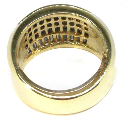 3.30ct Diamond 18k Yellow Gold Ring