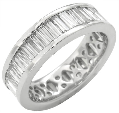 3.48Diamond Platinum Eternity Wedding Band