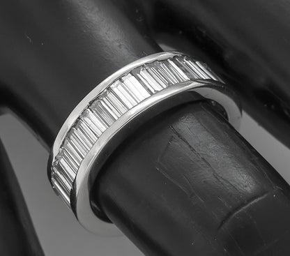 3.48Diamond Platinum Eternity Wedding Band