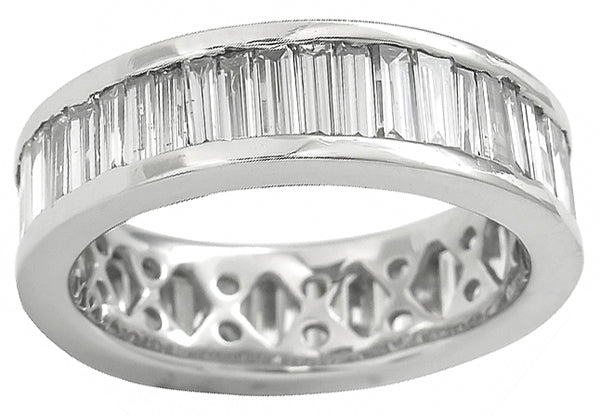 3.48Diamond Platinum Eternity Wedding Band
