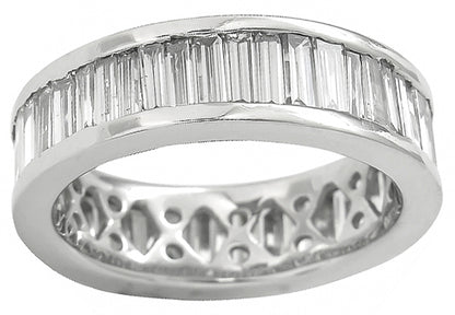 3.48Diamond Platinum Eternity Wedding Band