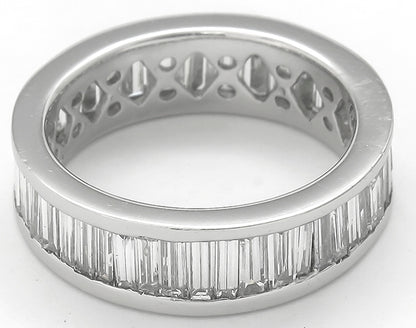 3.48Diamond Platinum Eternity Wedding Band