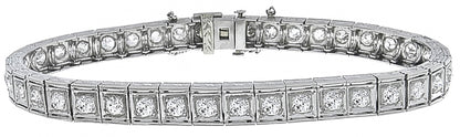 3.50ct Diamond Antique Bracelet