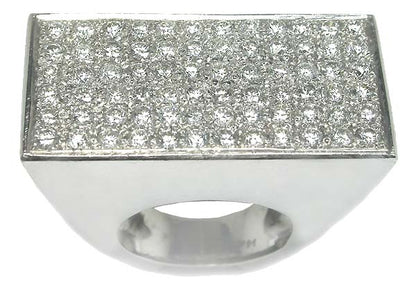 3.60ct Diamond 14k White Gold Ring
