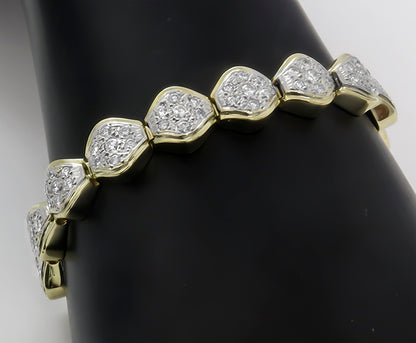 4.50ct Diamond Gold Bracelet
