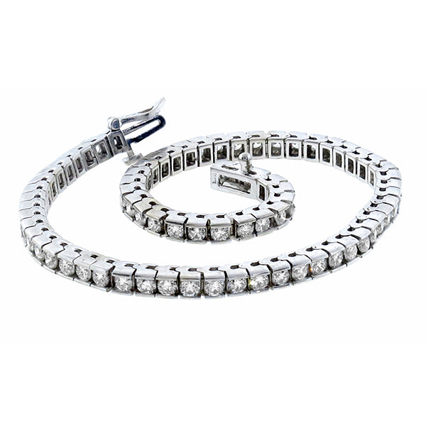 4.50ct Diamond  Gold Tennis Bracelet