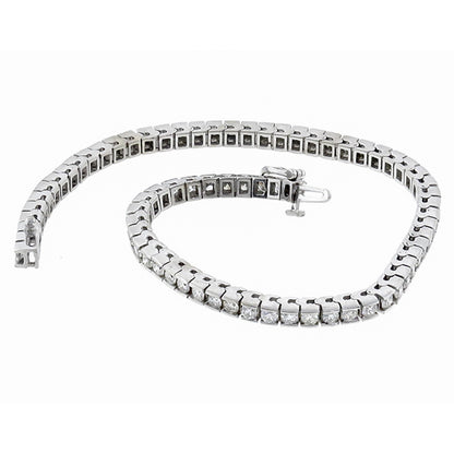 4.50ct Diamond  Gold Tennis Bracelet