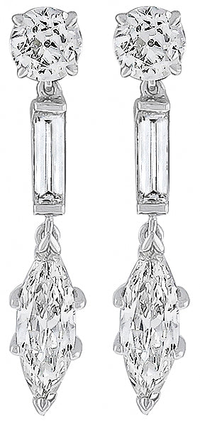 4.90ct Diamond Earrings